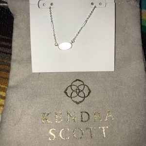 Silver Kendra Scott necklace